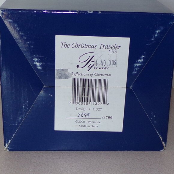 2000 Pipka Limited Edition Reflections of Christmas, Christmas Traveler Figurine - Picture 2 of 8